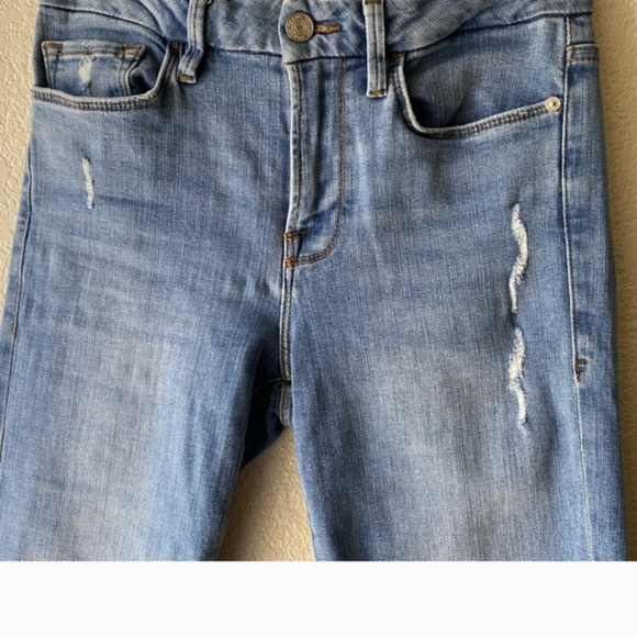 Frame Le Crop Mini Boot Jeans in Tidepool - Picture 6 of 9